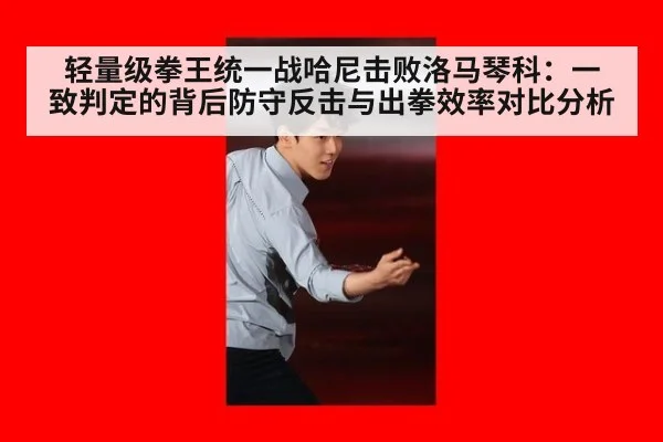 轻量级拳王统一战哈尼击败洛马琴科:一致判定的背后防守反击与出拳效率对比分析